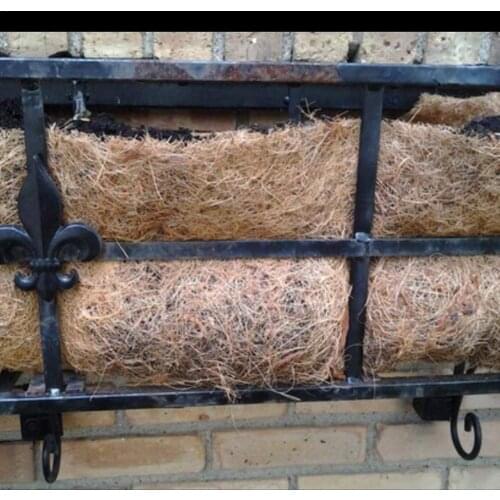 Coco Liner Roll Basket Hanging Pad Garden Plants Flowerpot Basket Coco Fiber HFing