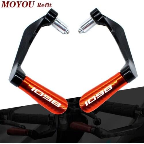 For DUCATI 1098 1098S Motorcycle 7/8"22mm CNC Handlebar Grips Guard Brake Clutch Levers Guard Protector