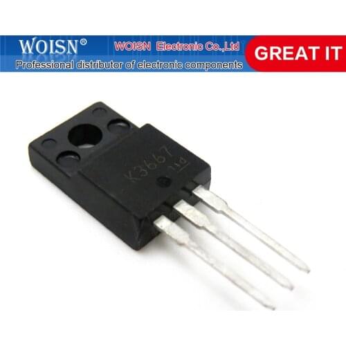 5pcs/lot 2SK3667 K3667 TO-220F 600V 7.5A new original In Stock