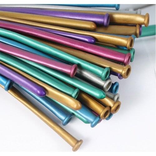 50/100pcs Magic Long Latex Metallic Strip Ballon Tying Twist Balloon Birthday Wedding Party Decoration Baby Shower Drcor Globos