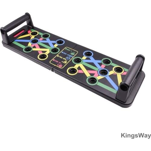 9 in 1 Push Up Rack Board System Fitness Workout Train Gym Exercise Stands