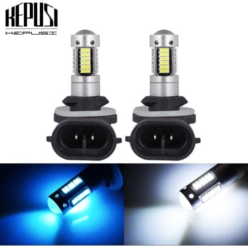 2pcs car 881 led 30 led car light Fog led high power lamp 4014 smd Auto car led bulb Car Light Source parking 12V H27W/2