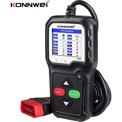 KONNWEI KW680 OBD2 Car Diagnostic Auto Diagnostic Tool CAN BUS Code Reader KONNWEI KW680 Car Scanner Tools Diagnostic Scanner