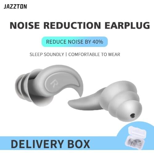Ear Plugs Anti Noise Reduction Sleep Cancelling Protection For Sleeping Earplug Swimming Sound Insulation Soft Silicone Earplugs