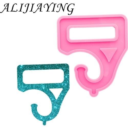 Shiny Silicone Hand Hook Mold - Resin Crafting Mold - Silicone Mold for Epoxy - Mold Resin Craft DY0757