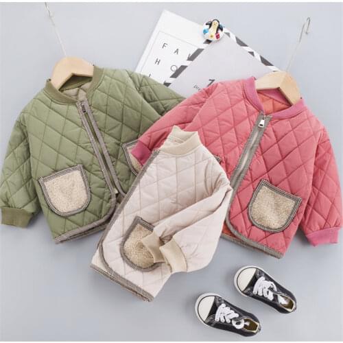 2020 NEW Childrens Parkas Winter Jacket For Girl Boys Winter top Coat Kids Warm Thick Velvet Hooded Baby Coats causal Outerwear