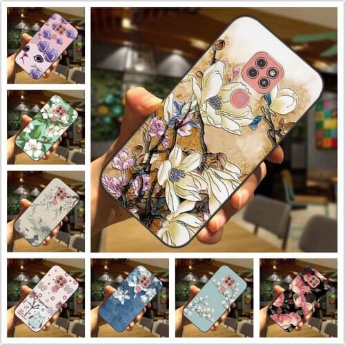 For Ulefone Note 7 7P Case Note7P 3D Blossom Emboss Silicone Phone Cover For Ulefone Power 6 Power6 cases Soft Relief Cute