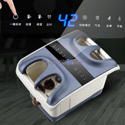Double Feet Soaking Bucket Heating Constant Temperature Electric Massage Couple Home Automatic Foot Wash Basin Foot Bath
