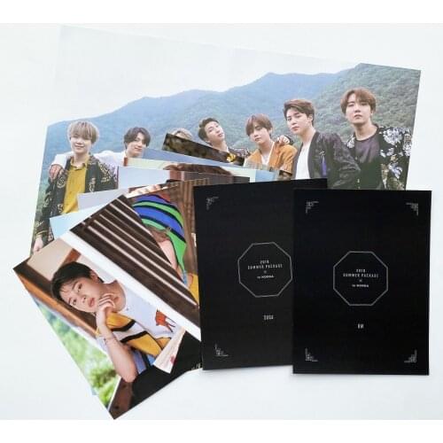 New South Korean Groups Kpop Bangtan Boys SUMMER Same Photo Poster Long Cards Pictures Cards Premium Photos Hot Sale