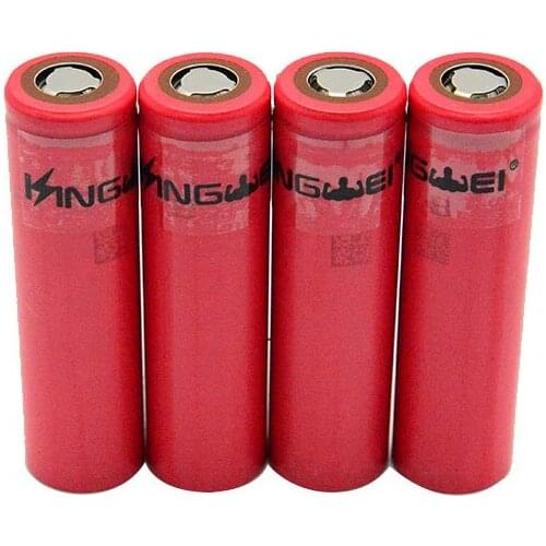 KingWei For Sanyo 3400mAh Original 18650 3.7v Li ion Lithium Rechargeable Battery