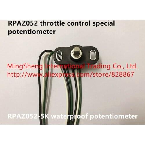 Original new 100% RPAZ052-5K RPAZ052 throttle control special potentiometer waterproof potentiometer (SWITCH)