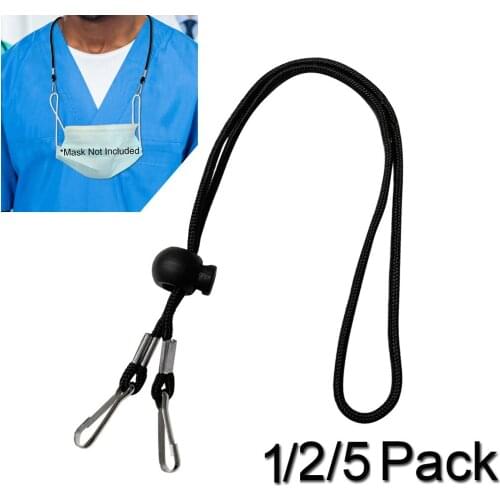 New Fashion 1/2/5/10/20PC Adjustable Face Mask Lanyard Handy&Convenient Safety Mask Rest&Ear Holder Rope