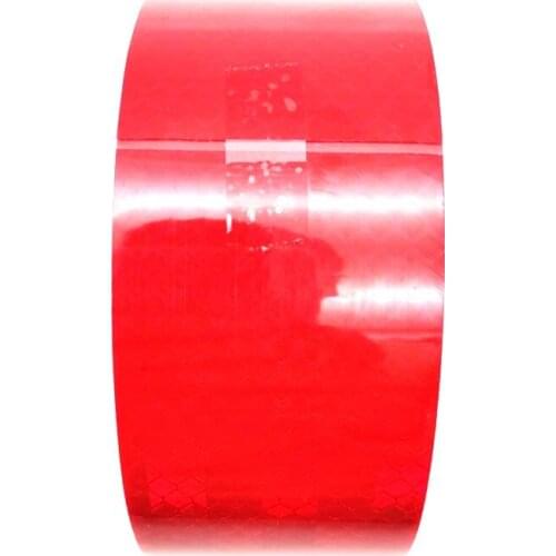 10M*5cm Red Reflective Conspicuity Tape Safety Warning Sign sticker for Car Bicycle Boat
