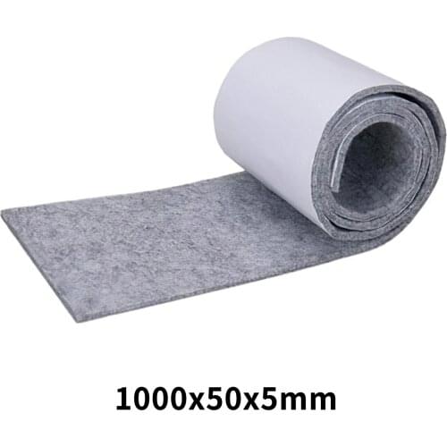 100cm/Roll Self-Adhesive Felt Furniture Leg Pad Anti-Slip Mat Floor Protector Wear-Resisting Table Chair Leg Sticky Back Bumper