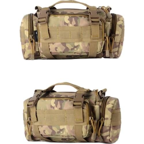 Tactical Backpack Waist Belt Bag Outdoor Hiking Hunting Waist Pack Pouch Backpacks Molle Camping Military Pouch 3P Chest Bag