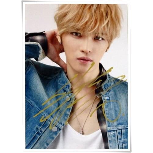 TVXQ Kim Jae Joong Jae Jung autographed signed with pen original photo picture new korean freeshipping 09.2016 05