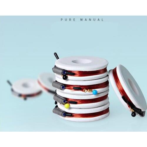 6pcs/lot High Quality Nylon Fishing Lure Line Group Durable Strong Tension Superfine Fishing Lines Groups 3.6/4.5/5.4/6.3/7.2m