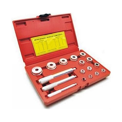 17pc Automotive Bearing Race Seal Drivers Bush Removal Tool Kit For Cars/Motorbikes