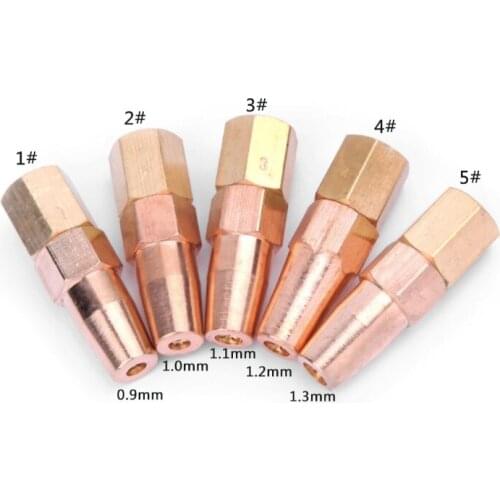 5Pcs H01-6 Propane Gas Welding Nozzle Oxygen Gas Contact Tips Holder Gas Nozzle Drop Ship