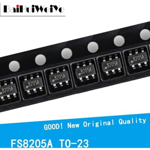 50PCS/LOT 8205S 8205A FS8205A FS8205S SOT236 SOT23-6 SMD New original Good Quality Lithium battery protection IC