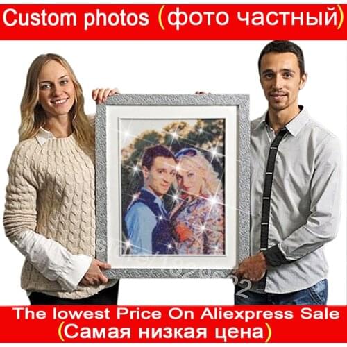 5D DIY Photo Custom Diamond Painting Private custom! Make Your Own Diamond Painting Full Drill Diamond Rhinestone Embroidery