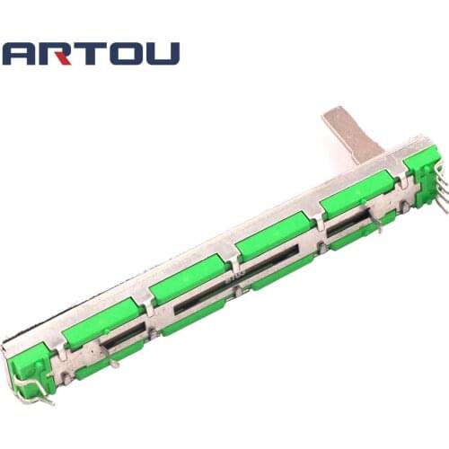 75mm Mixer Fader 10K Double Straight Sliding Potentiometer B103