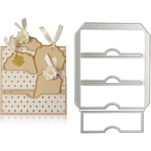 95AA Envelopes Metal Cutting Dies Stencil DIY Scrapbooking Album Paper Card Template