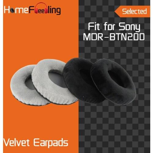 Homefeeling Earpads for Sony MDR BTN200 Headphones Earpad Cushions Covers Velvet Ear Pad Replacement