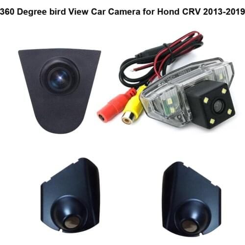 360 Degree bird View Car Camera for Hond CRV 2013-2019 4pcs camera