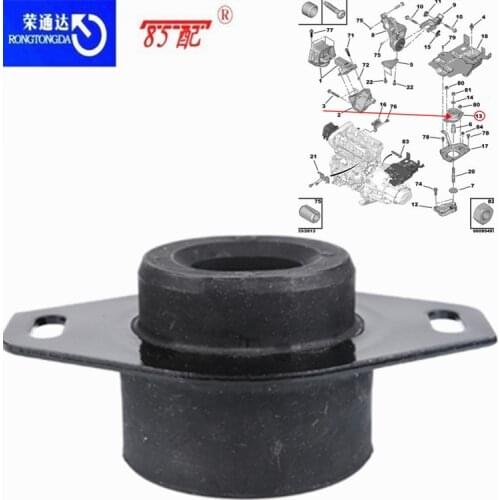 Engine elastic bracket left front 184451 184434 96104506 184468 184436 For Citroen Peugeot BERLINGO/C4/C5/C8/DS/307/308/3008