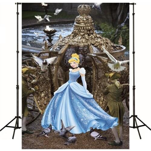 Fairy FatTonny Princess Photography Background Live Backdrop Children Birthday Party Decoration Theatre Tapestry Photo Studio