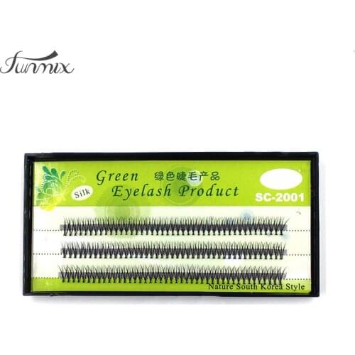 Brand FUNMIX New Fake Lash 8/10/12mm 120 PCS Individual Natural Long False Eyelashes 120pcs Individual Maquiagem