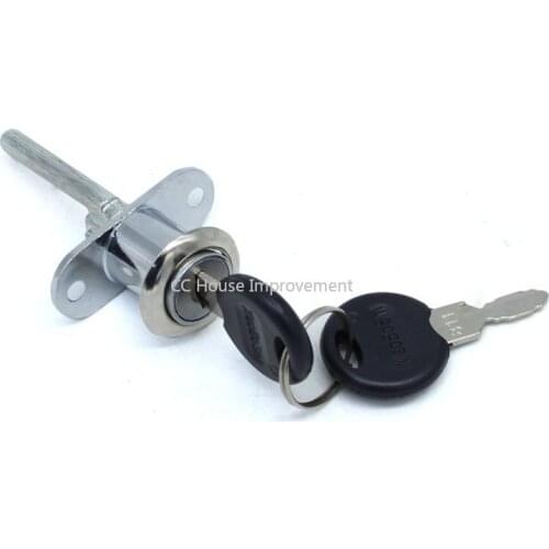 2Pcs Zinklegering Cam Cilinderslot Security Bureau Lade Kast Lock Mailbox Kast Locker Meubilair Deurslot Met toetsen