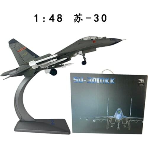 1:48 Scale Su 30 China Version J 16 Fighter Airplane Plane Aircraft Model Toy Static Diecast alloy Model