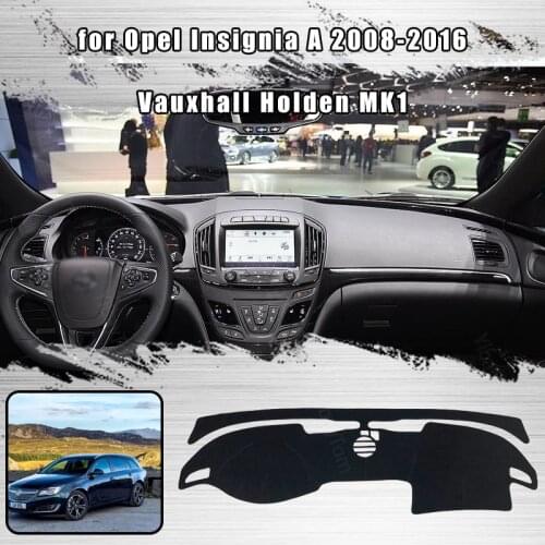 Car Dashboard Cover Mat Sun Shade Pad Instrument Panel Carpets Anti-UV for Opel Insignia A 08-16 Vauxhall Holden MK1 Accessories