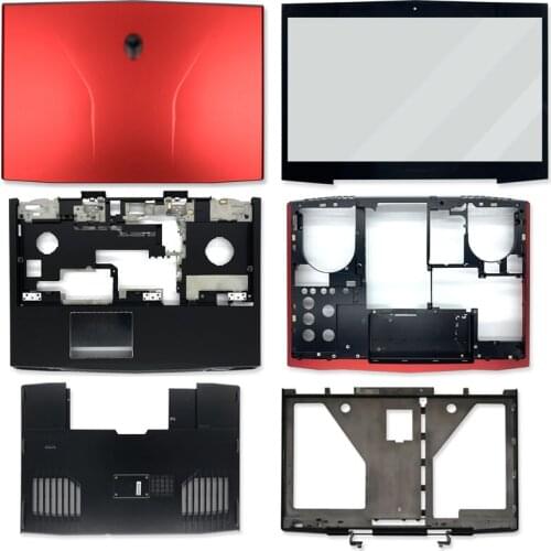 New Laptop Back Cover/Front Bezel/Palmrest/Bottom Case/E Cover/Frame/Hinges For Dell Alienware M17X R3 R4 00MKH2 0MKH2 0C63PY