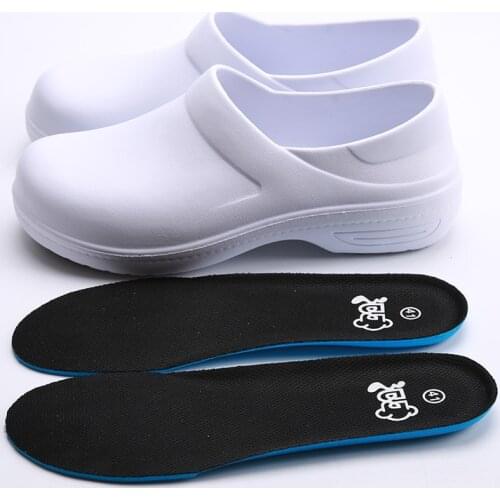 2019 New Chef Shoes of Medical shoes Slip Wear-resistant Kitchen Shoes Restaurant Canteen Cafe Bakery Chef Waiter Work Shoes