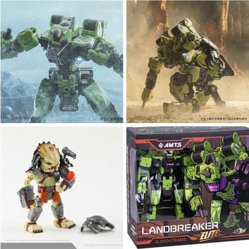 New 52Toys Transformation Megabox MB-12DE Landbreaker Warrior Action Figure Model Toys With Box