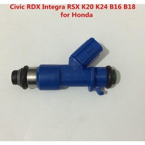 One pcs high performance 410cc RDX Fuel Injector 16450RWCA01 16450-RWC-A01 for Acura Honda Civic RDX Integra RSX K20 K24 B16 B18