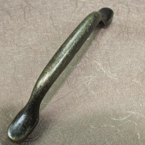 128mm rustico retro furniture handles antique brass kitchen cabinet dresser door handles bronze drawer cupboard pulls knobs 5"