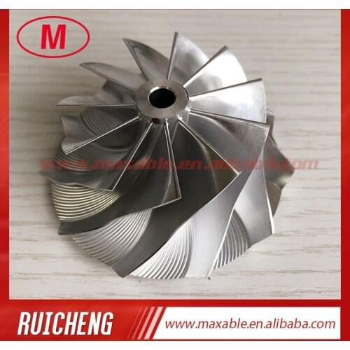 TD05H reverse 54.06/71.40mm 11+0 blades high performance Turbocharger Billet/milling/aluminum 2618 compressor wheel