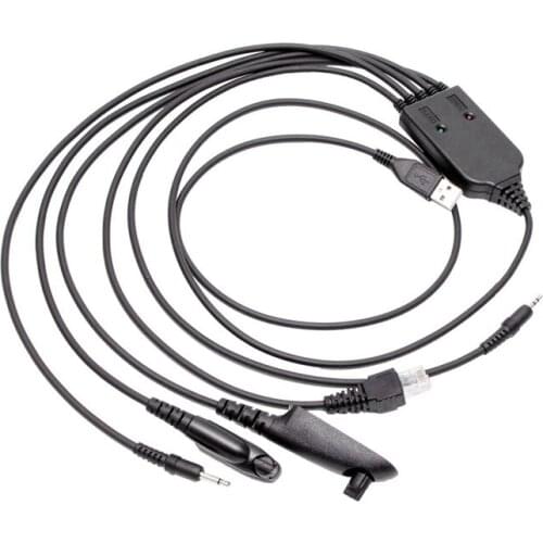 MaxtonData 5 in 1 USB Programming Cable for Motorola EX500 EX600 GP328 PLUS EP450 VL130 GM3188