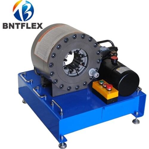 Mobile van service DC12v or DC 24v 6mm to 51mm hydraulic hose crimping machine with 10 sets of dies