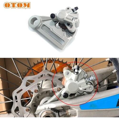 OTOM Motorcycle Rear Disc Brake Caliper Assembly For KTM EXC MXC SX XC LC4 Enduro 125 250 300 450 530 690 Scooter ATV Spare Part