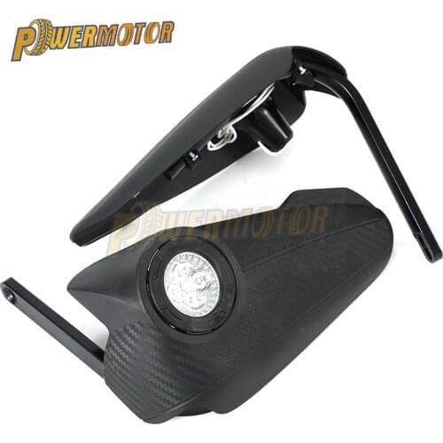 Motorcycle Handguards Hand Guard Vision Led with light Fit Supermoto For ADV DUKE LC4 200 640 690 990 SMR Motorcross ATV