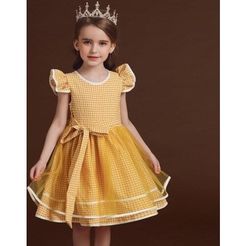 2020 Summer Baby Girl Clothes Kids Dresses For Girls Children Birthday Party And Wedding Dress Princess Dress 2 3 10 Year