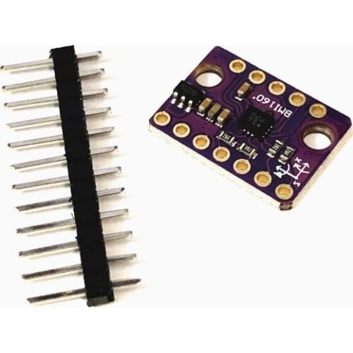 BMI160 GY-BMI160 6DOF 6-axis Rate Gyro Gravity Accelerometer Sensor Module IIC I2C SPI Communication Protocol 3-5V