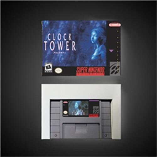Clock Tower - EUR Version RPG Game Card Battery Save With Retail Box