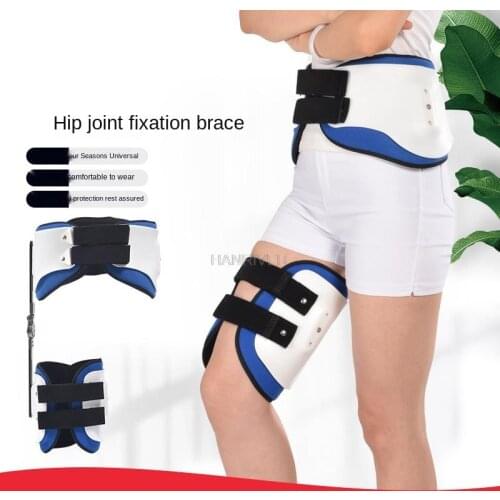 Adult Hip Joint Fixer Elastic Encircle Support Hip Joint Fixation Bracket Hip Joint Bracket Fixing Belt Adjustable Height
