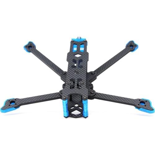 IFlight Chimera5 DC 219mm 5inch LR Frame Kit with 4mm arm compatible with Nazgul 5030 prop for FPV